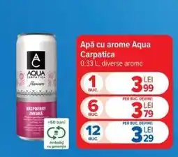 Carrefour Apă cu arome Aqua Carpatica Ofertă