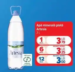 Carrefour Apă minerală plată Artesia Ofertă