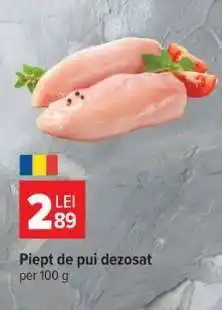 Carrefour Piept de pui dezosat Ofertă