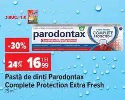 Carrefour Pastă de dinți Parodontax Complete Protection Extra Fresh Ofertă