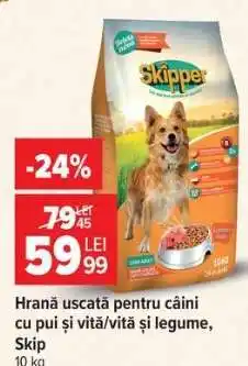 Carrefour Skipper Hrană uscată pentru câini Ofertă