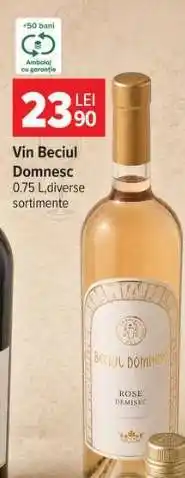 Carrefour Vin Beciul Domnesc Ofertă