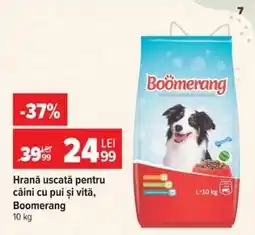 Carrefour Hrană uscată pentru câini cu pui și vită, Boomerang Ofertă