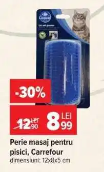 Carrefour Perie masaj pentru pisici, Carrefour Ofertă