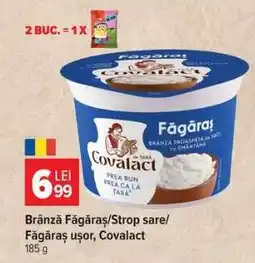Carrefour Brânză Făgăraș/Strop sare/Făgăraș ușor, Covalact Ofertă