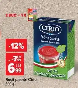 Carrefour Roșii pasate Cirio Ofertă