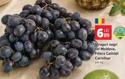 Carrefour Struguri negri soi Moldova Ofertă