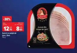 Carrefour Șuncă cu pulpă de porc, Sissi Ofertă