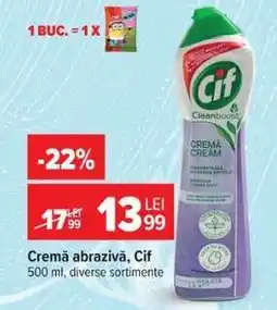 Carrefour Cremă abrazivă Cif Ofertă