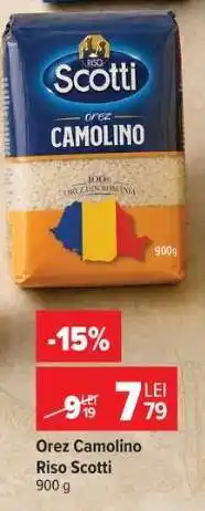 Carrefour Orez Camolino Riso Scotti Ofertă