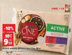 Carrefour Hrană umedă pentru câini One Mini Ofertă