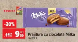 Carrefour Prăjitură cu ciocolată Milka Ofertă
