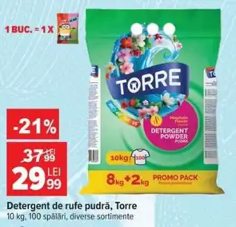 Carrefour Detergent de rufe pudră Torre Ofertă