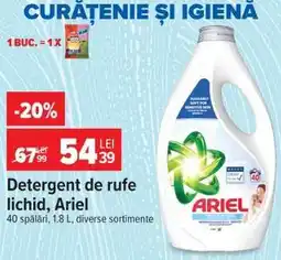 Carrefour Detergent de rufe lichid Ariel Ofertă