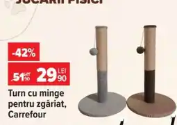Carrefour Turn cu minge pentru zgâriat Ofertă