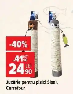 Carrefour Jucărie pentru pisici Sisal, Carrefour Ofertă