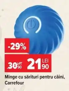 Carrefour Minge cu sărituri pentru câini, Carrefour Ofertă