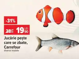 Carrefour Jucărie pește care se zbate, Carrefour Ofertă
