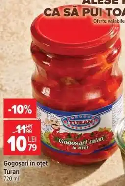 Carrefour Gogoșari în oțet Turan Ofertă