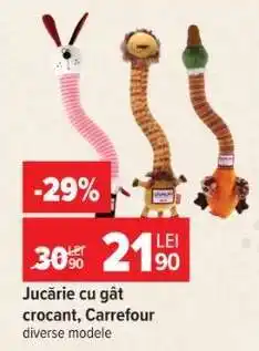 Carrefour Jucărie cu gât crocant, Carrefour Ofertă