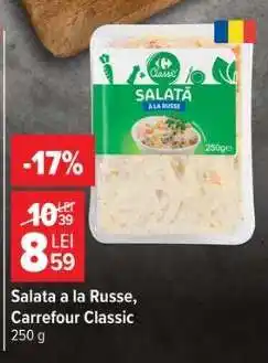 Carrefour Salată à la Russe Carrefour Classic Ofertă