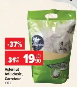 Carrefour Așternut tofu clasic, Carrefour Ofertă