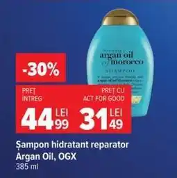 Carrefour Șampon hidratant reparator Argan Oil, OGX Ofertă