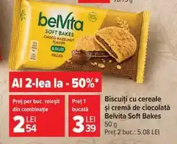 Carrefour Belvita Soft Bakes Ofertă