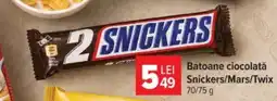 Carrefour Batoane ciocolată Snickers/Mars/Twix Ofertă