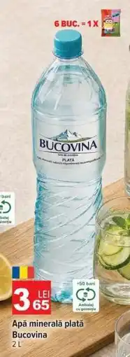 Carrefour Apă minerală plată Bucovina Ofertă