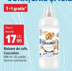 Carrefour Balsam de rufe Coccolino Ofertă