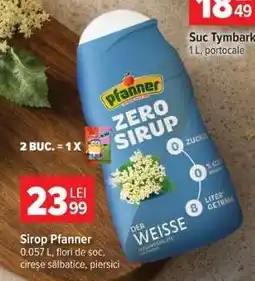 Carrefour Sirop Pfanner Ofertă