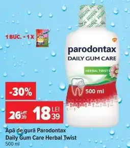 Carrefour Parodontax Daily Gum Care Herbal Twist Ofertă