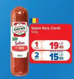 Carrefour Salam Vara, Caroli Ofertă