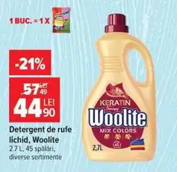 Carrefour Detergent de rufe lichid, Woolite Ofertă