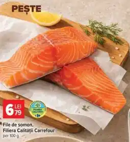 Carrefour File de somon, Filiera Calității Carrefour Ofertă
