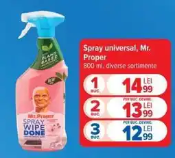 Carrefour Spray universal, Mr. Proper Ofertă