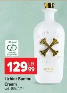 Carrefour Lichior Bumbu Cream Ofertă