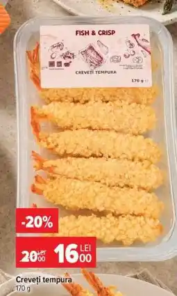 Carrefour Creveți tempura Ofertă