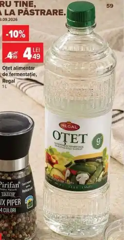 Carrefour Oțet alimentar de fermentație, Regal Ofertă