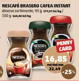 Penny NESCAFÉ BRASERO Cafea instant Ofertă