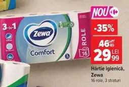 Carrefour Hârtie igienică, Zewa Ofertă