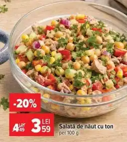 Carrefour Salată de năut cu ton Ofertă