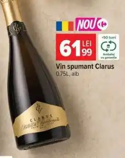 Carrefour Vin spumant Clarus Ofertă
