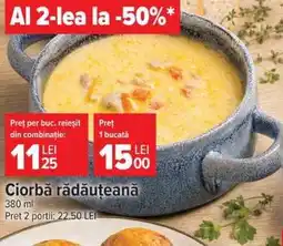 Carrefour Ciorbă rădăuțeană Ofertă