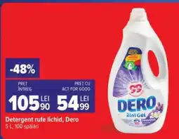 Carrefour Detergent rufe lichid, Dero Ofertă
