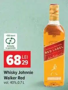 Carrefour Whisky Johnnie Walker Red Ofertă