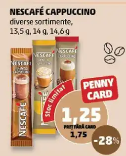 Penny NESCAFÉ CAPPUCCINO Ofertă