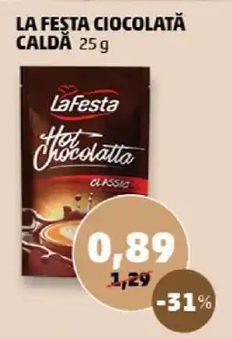 Penny LA FESTA CIOCOLATĂ CALDĂ 25 g Ofertă