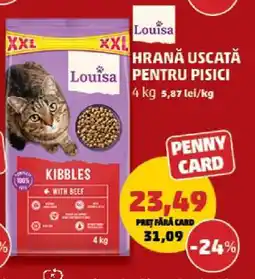 Penny Louisa Hrană Uscată pentru Pisici Ofertă